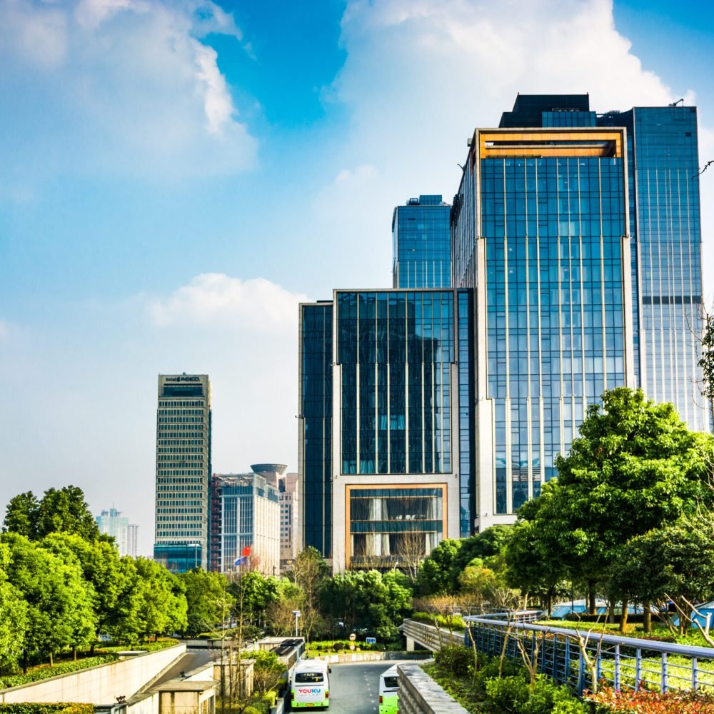 office buildings